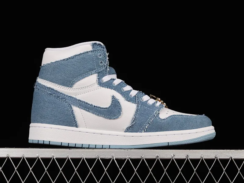 All categories Air Jordan Jordan series basketball shoes Air Jordan 1 High foreign trade version Air Jordan 1 High OG "Denim" AJ1 Joe 1 denim washed denim DM9036-104